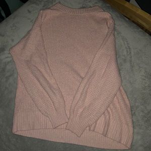 Pink american eagle sweater
